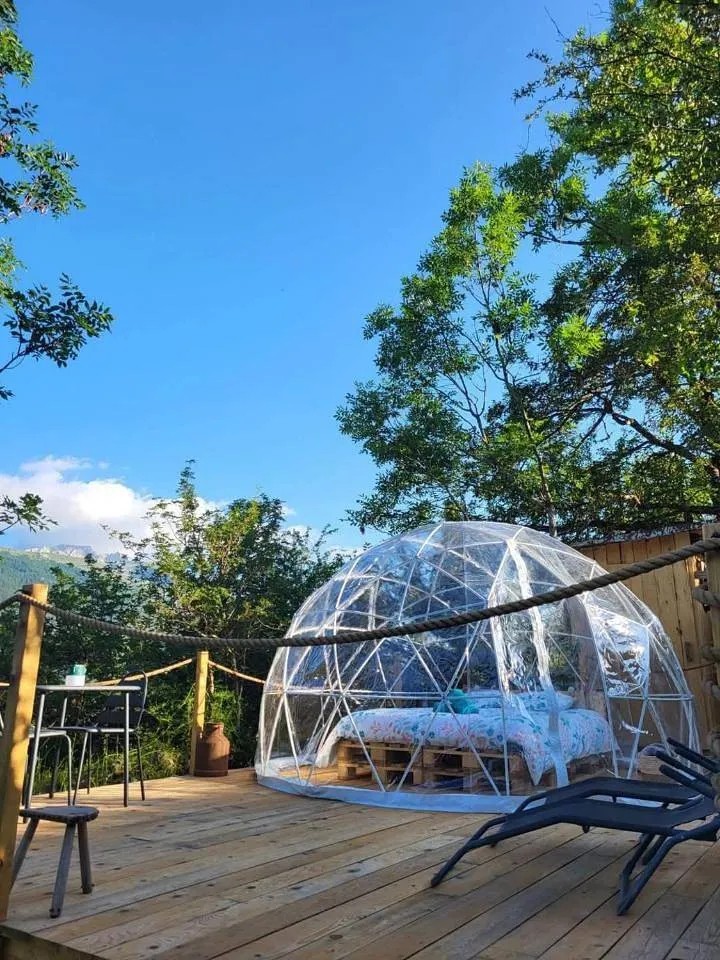 La Bulle du Dévoluy - Bulle pour deux avec terrasse (Dévoluy, Hautes-Alpes) - photo 10 sur 10