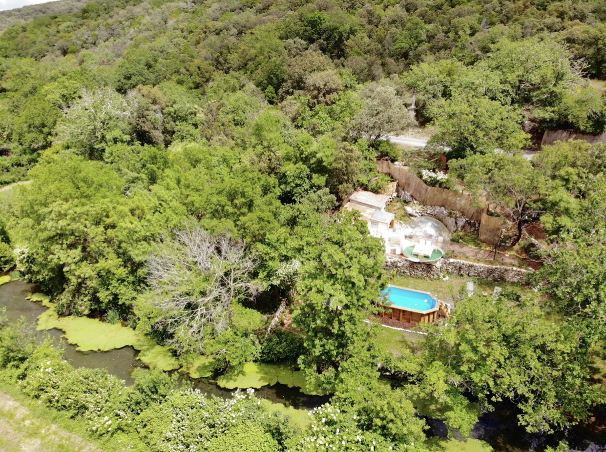 Intérieur bulle à Allègre-les-Fumades