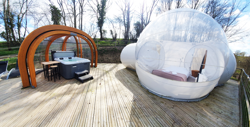 La Bulle Étoilée – Bulle Zozo (Bonnemaison, Calvados) – cadre naturel Calvados