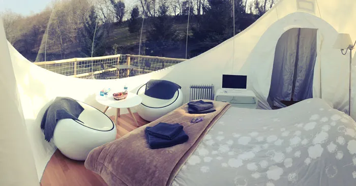 La Bulle Étoilée, Bulle Zozo - nuit étoilée avec jacuzzi (Bonnemaison, Calvados) - photo 6 sur 10
