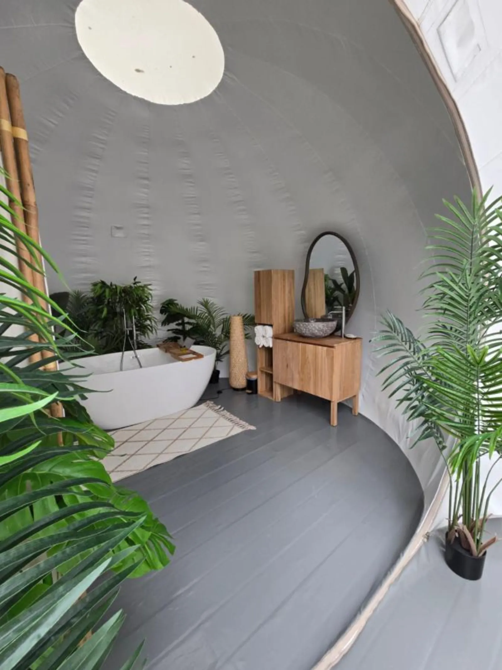 La bulle perchée de Chantilly - cadre naturel Oise
