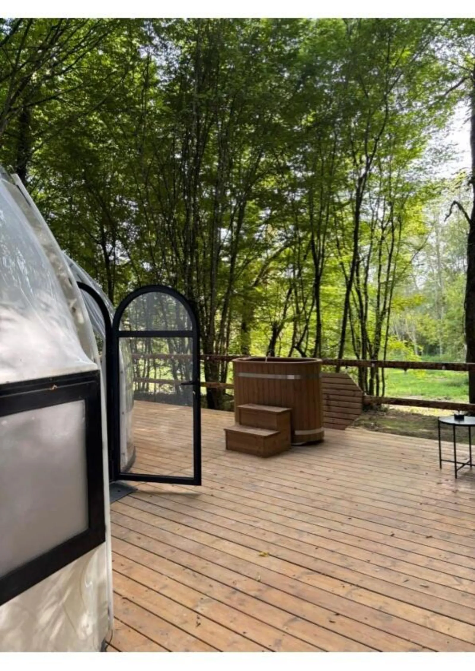 Chambre bulle sous les étoiles à France