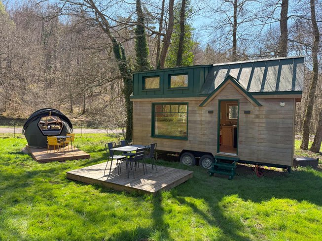 Dodomy House - Salamandre : Dôme en Bourgogne (Bourgogne-Franche-Comté) – cadre naturel Côte-d'Or