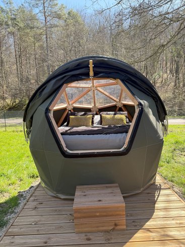 Chambre dôme sous les étoiles à Vernois Les Vesvres