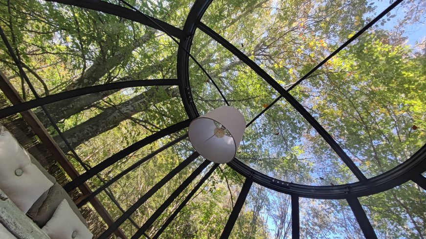 Dôme perché Spa - Chouette : Dôme en Bourgogne (Bourgogne-Franche-Comté) – photo 7 sur 17