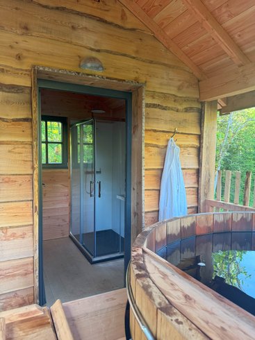 Grand dôme perché Spa - Geai des chênes : Dôme en Bourgogne (Bourgogne-Franche-Comté) – photo 7 sur 16