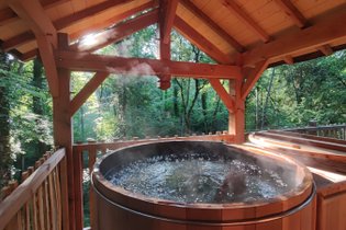 Grand dôme perché Spa - Geai des chênes : Dôme en Bourgogne (Bourgogne-Franche-Comté) – photo 12 sur 16