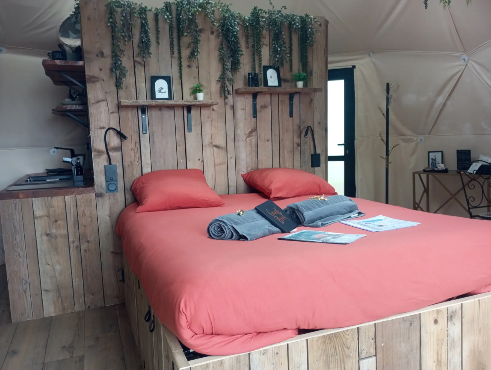 -la Ferme 1851- Cabane Spa nordique privé vue sur champs - cadre naturel Nord