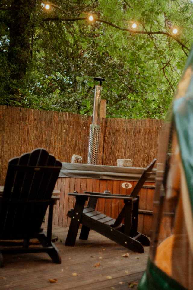 Chambre dôme sous les étoiles à Willems