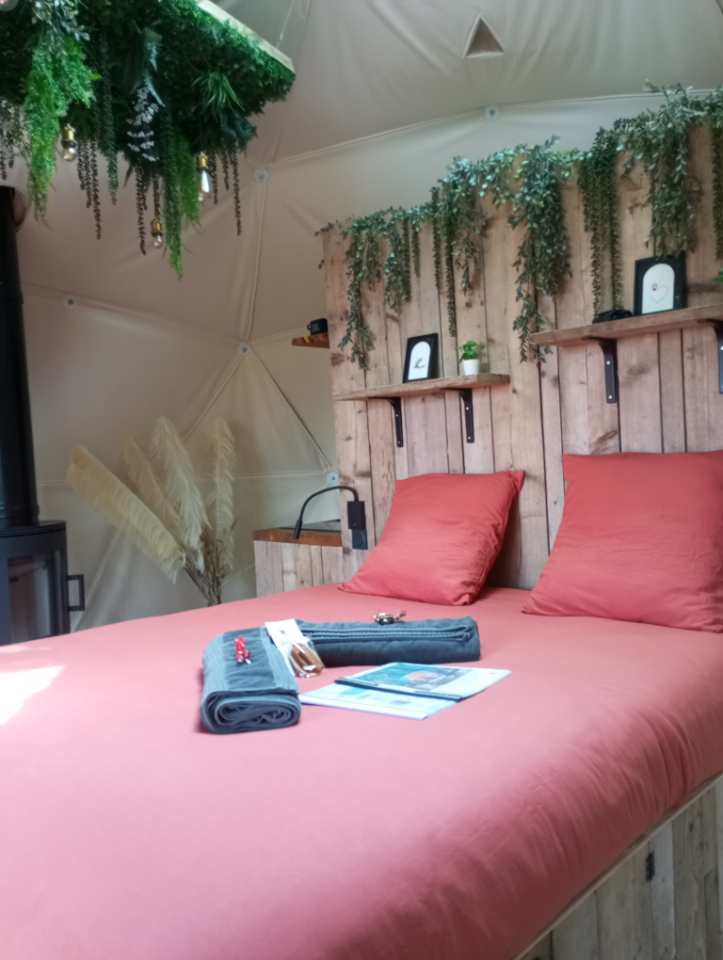 -la Ferme 1851- Cabane Spa nordique privé vue sur champs – photo 11 sur 34