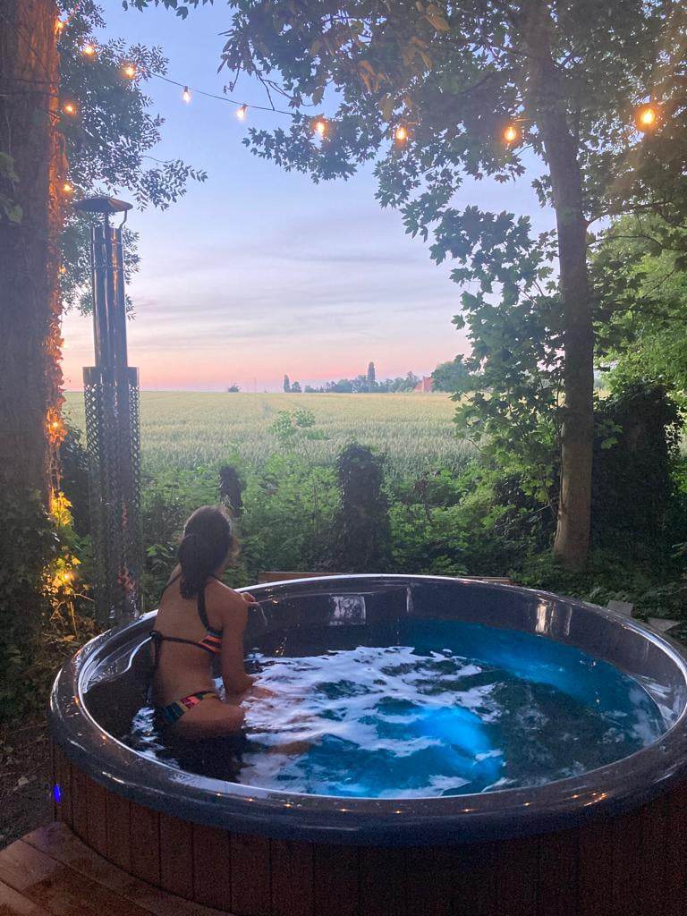 -la Ferme 1851- Cabane Spa nordique privé vue sur champs – photo 23 sur 34