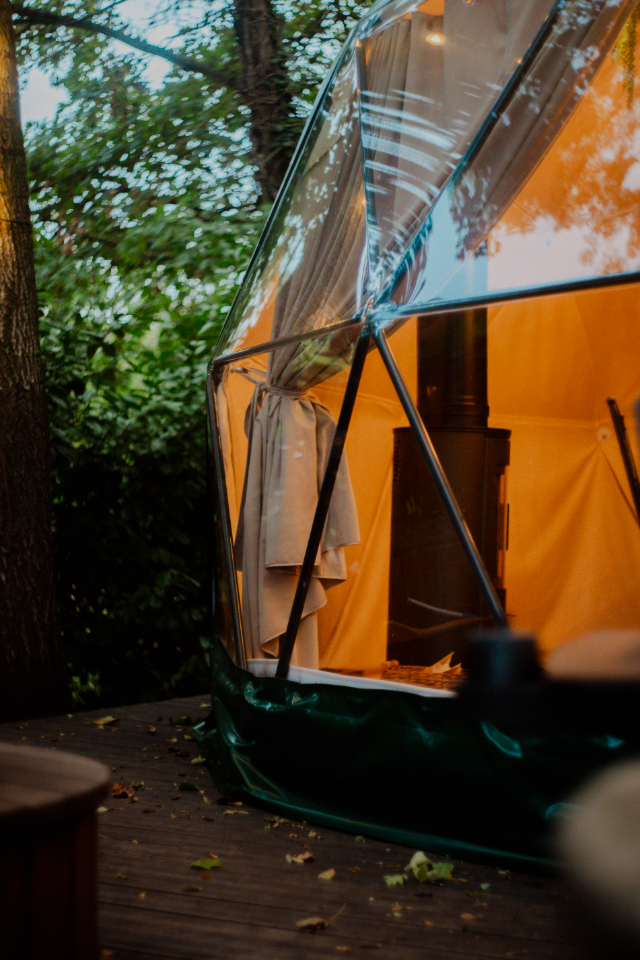-la Ferme 1851- Cabane Spa nordique privé vue sur champs – photo 26 sur 34
