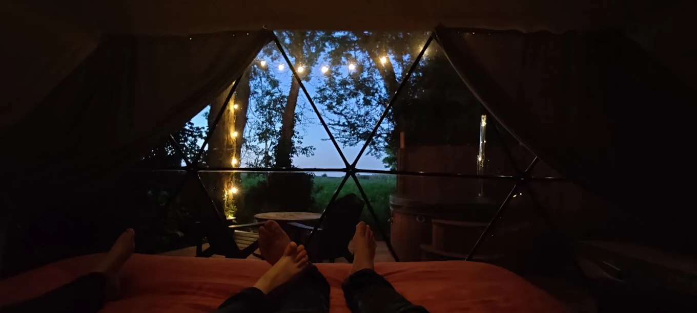 -la Ferme 1851- Cabane Spa nordique privé vue sur champs – photo 33 sur 34