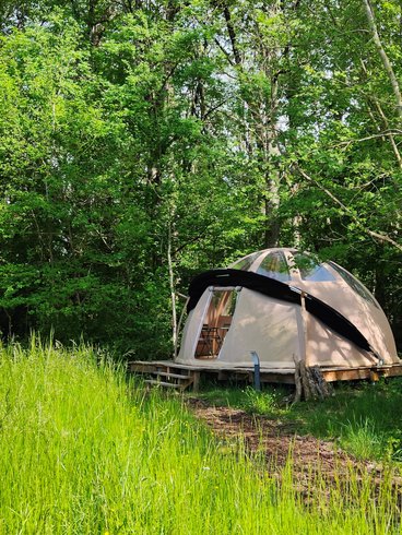 Intérieur dôme à Cere La Ronde