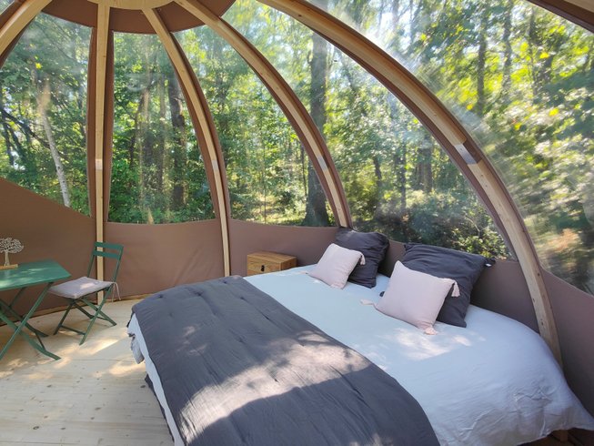 Dôme Andromède : Dôme en Centre (Centre-Val de Loire) – cadre naturel Indre-et-Loire