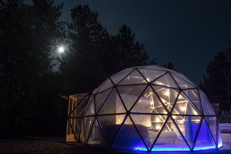 Équipements du dôme à Saint Pierre D’Argençon