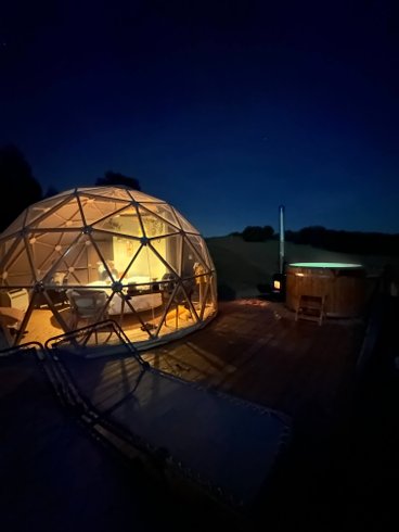 Intérieur dôme à Grazac