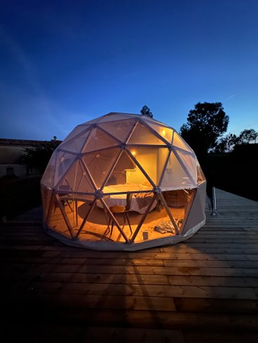 La butte et son bain nordique : Dôme en Midi-Pyrénées (Occitanie) – photo 8 sur 40