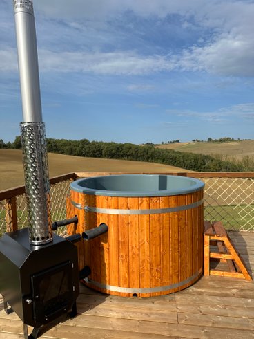 La butte et son bain nordique : Dôme en Midi-Pyrénées (Occitanie) – photo 10 sur 40