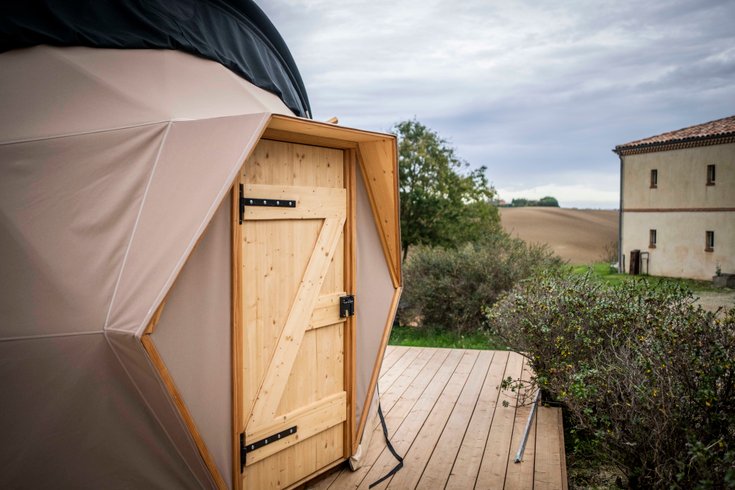 La butte et son bain nordique : Dôme en Midi-Pyrénées (Occitanie) – photo 17 sur 40