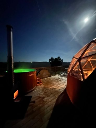 La butte et son bain nordique : Dôme en Midi-Pyrénées (Occitanie) – photo 20 sur 40