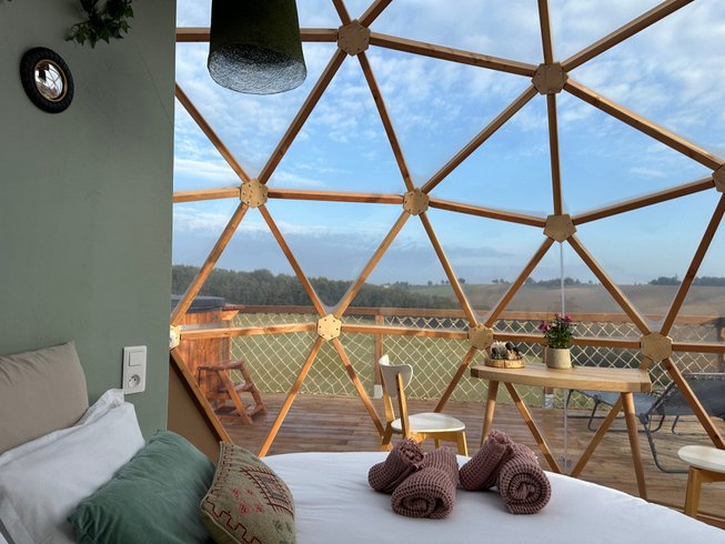 La butte et son bain nordique : Dôme en Midi-Pyrénées (Occitanie) – photo 25 sur 40