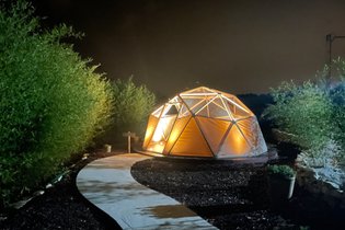 La butte et son bain nordique : Dôme en Midi-Pyrénées (Occitanie) – photo 39 sur 40
