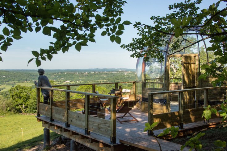 La Domostella : Dôme en Limousin (Nouvelle Aquitaine) – cadre naturel Corrèze