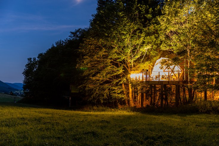 Dôme panoramique, une immersion totale dans la nature : Dôme en Rhône-Alpes (Auvergne-Rhône-Alpes) – photo 6 sur 28