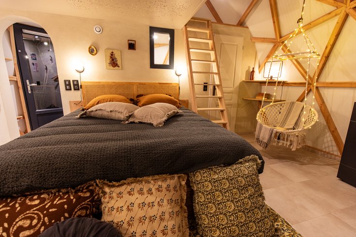 Dôme panoramique, une immersion totale dans la nature : Dôme en Rhône-Alpes (Auvergne-Rhône-Alpes) – photo 8 sur 28