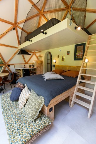 Dôme panoramique, une immersion totale dans la nature : Dôme en Rhône-Alpes (Auvergne-Rhône-Alpes) – photo 9 sur 28