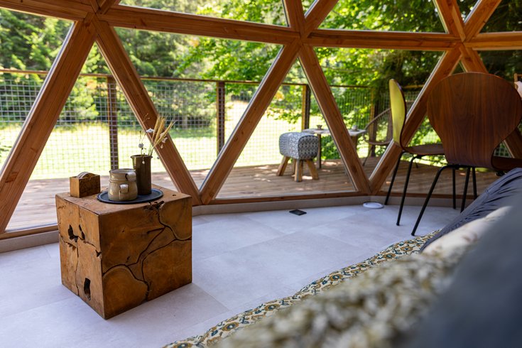 Dôme panoramique, une immersion totale dans la nature : Dôme en Rhône-Alpes (Auvergne-Rhône-Alpes) – photo 18 sur 28