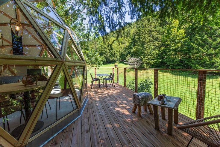 Dôme panoramique, une immersion totale dans la nature : Dôme en Rhône-Alpes (Auvergne-Rhône-Alpes) – photo 21 sur 28