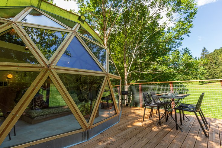 Dôme panoramique, une immersion totale dans la nature : Dôme en Rhône-Alpes (Auvergne-Rhône-Alpes) – photo 23 sur 28