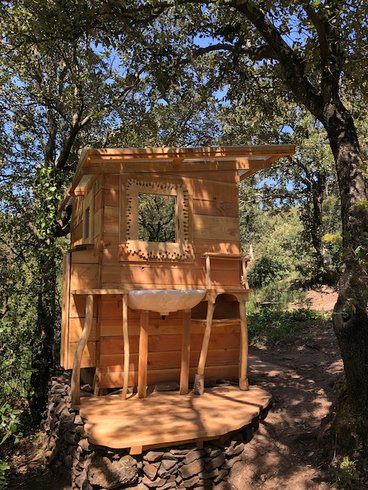 Le luxe champêtre d'un Géodôme en châtaignier : Dôme en Languedoc-Roussillon (Occitanie) – photo 8 sur 15