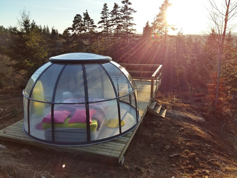 Le DOME ETOILE : Dôme en Auvergne (Auvergne-Rhône-Alpes) – vue extérieure