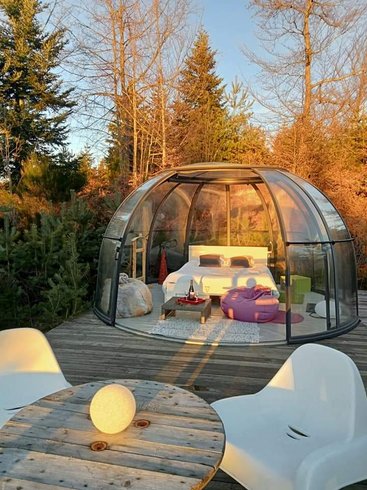 Intérieur dôme à Lapte