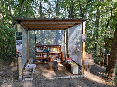 Intérieur bulle à Gennes-Val-de-Loire