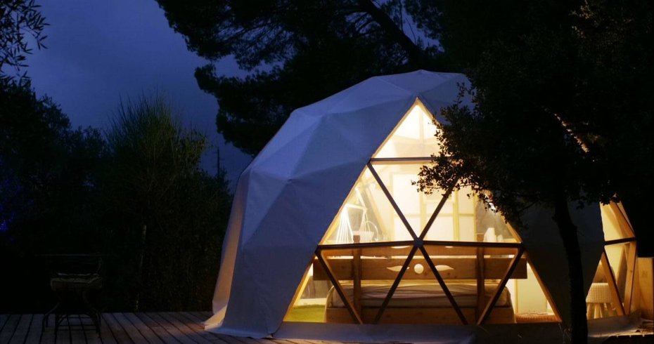 Chambre dôme sous les étoiles à Carnoules