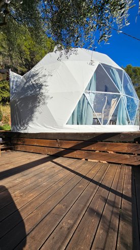 Chambre dôme sous les étoiles à Carnoules