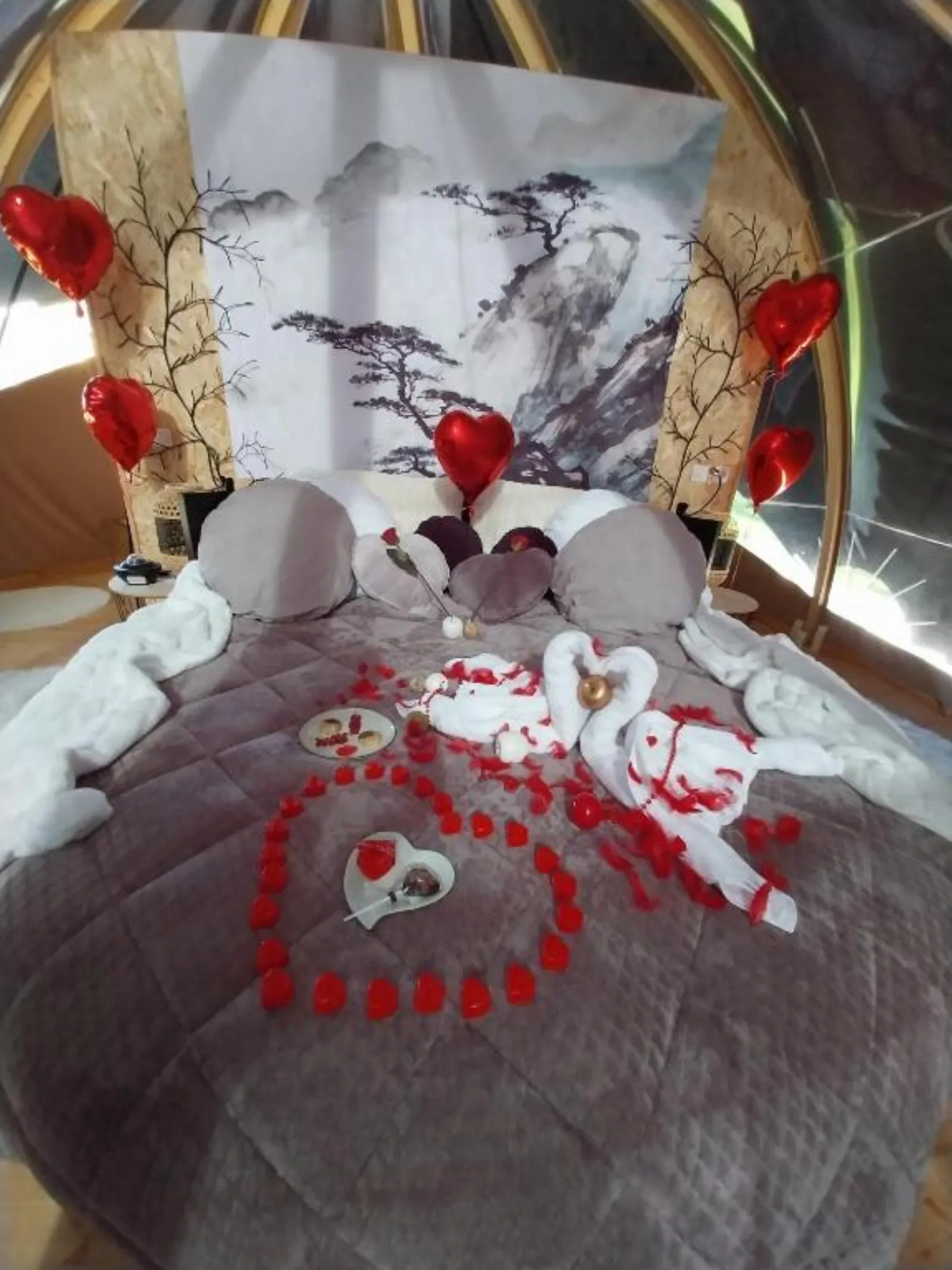 Le Clos F.M.R - Bulle Wigwam Fanny avec piscine, spa et sauna privés (Malves-en-Minervois, Aude) - photo 22 sur 45