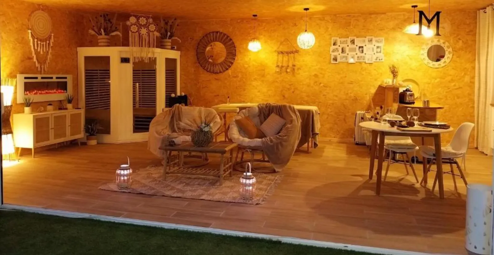 Le Clos F.M.R - Bulle Wigwam Fanny avec piscine, spa et sauna privés (Malves-en-Minervois, Aude) - photo 33 sur 45