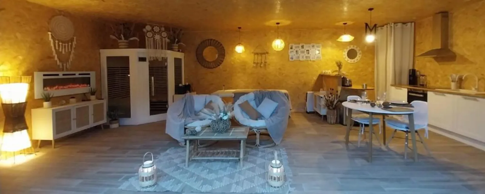 Le Clos F.M.R - Bulle Wigwam Fanny avec piscine, spa et sauna privés (Malves-en-Minervois, Aude) - photo 37 sur 45