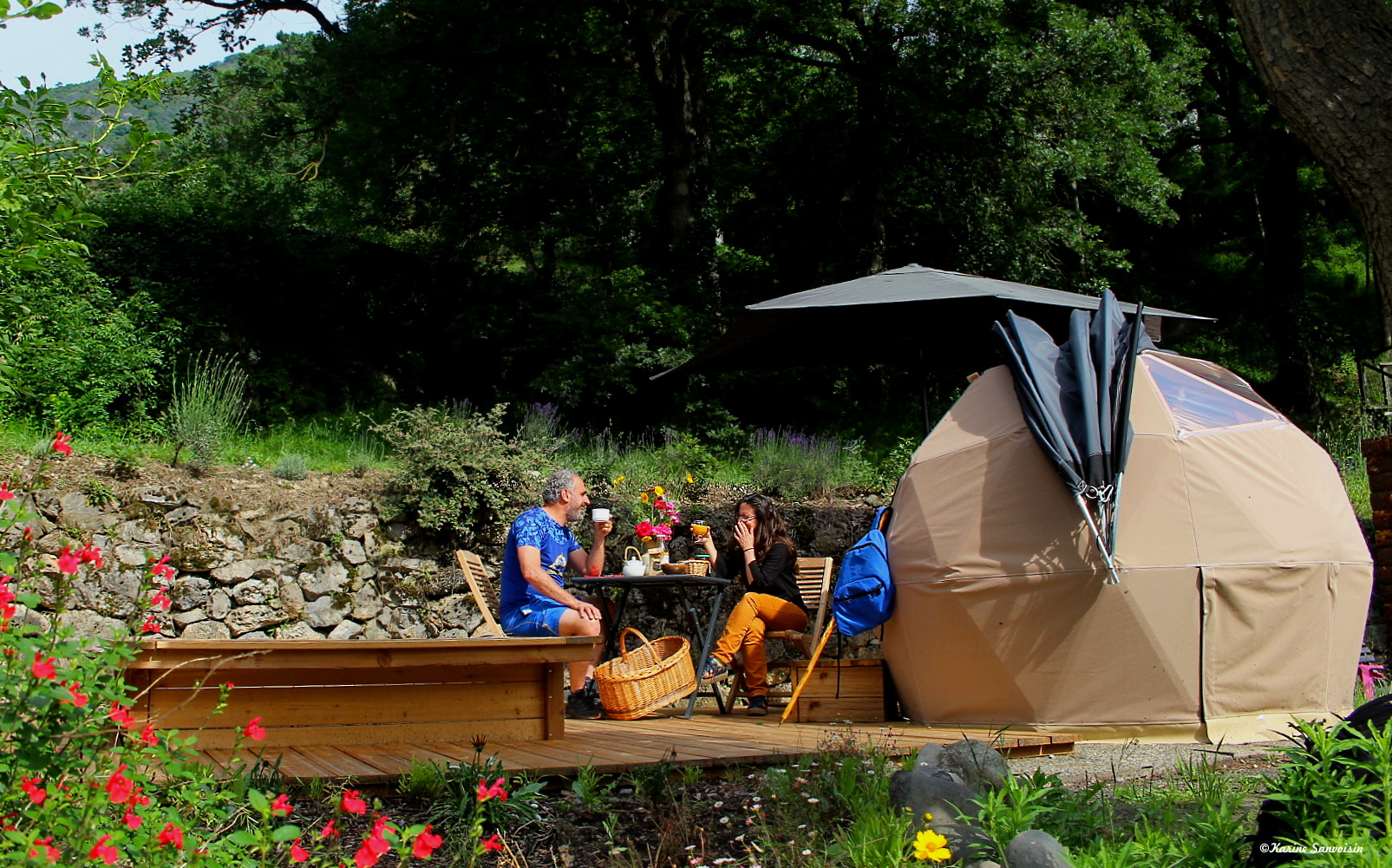 Le dodôme étoilé – vue extérieure