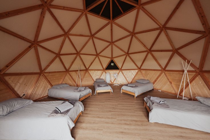 Chambre dôme sous les étoiles à Sadirac