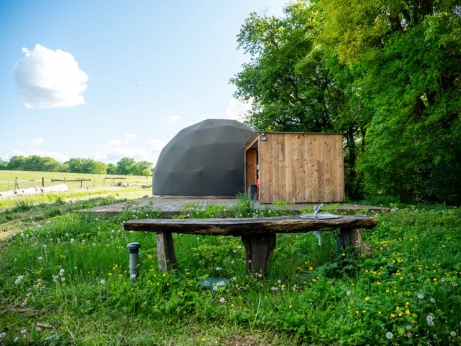 Glamping : nos dômes & son lac privé : Dôme en Aquitaine (Nouvelle Aquitaine) - photo 6 sur 23