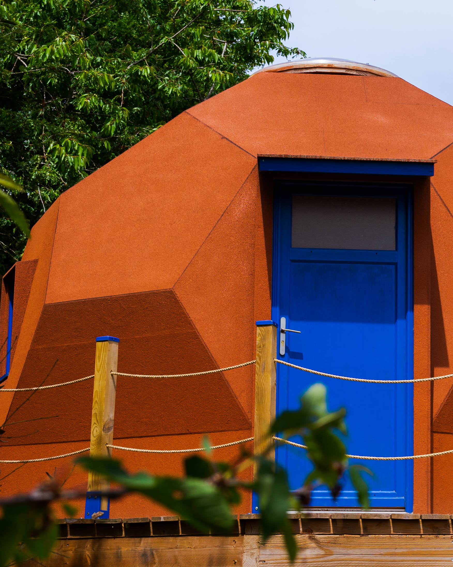 Intérieur dôme à Saint-Senoux