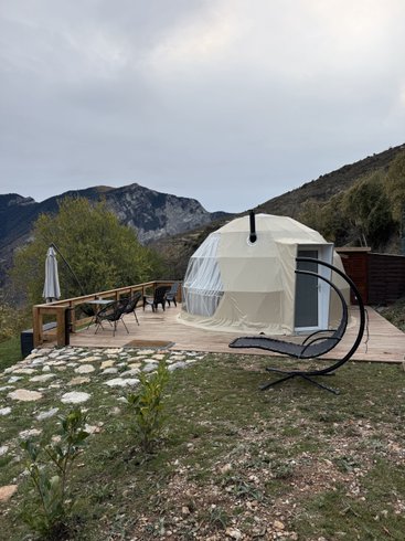 Intérieur dôme à Ilonse