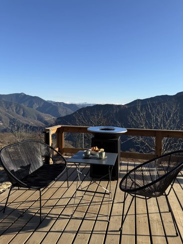 Chambre dôme sous les étoiles à Ilonse
