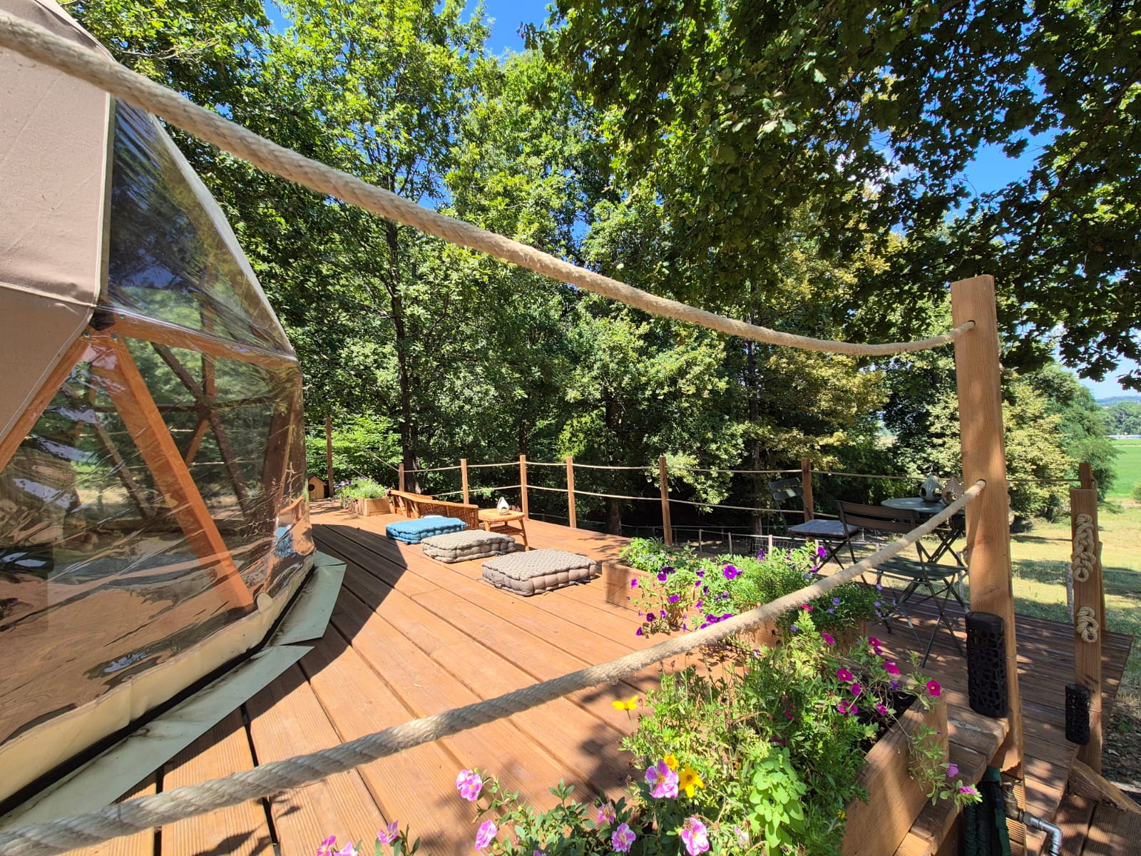 Chambre dôme sous les étoiles à Castelnau d'Auzan Labarrère